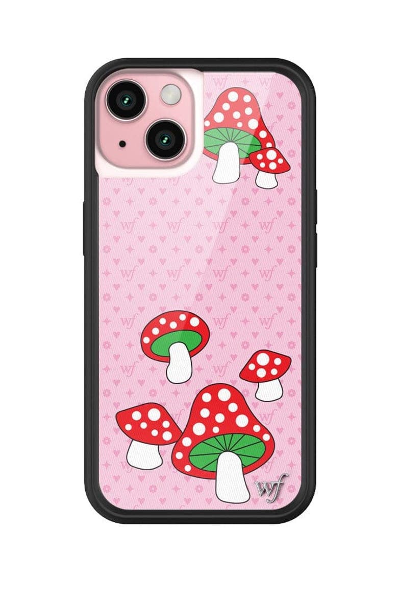 Shrooms iPhone Case, Alternate, color, Pink