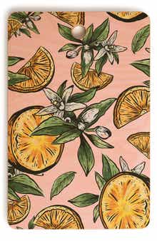 Deny Designs 83 Oranges Lemon Crush Cutting Board