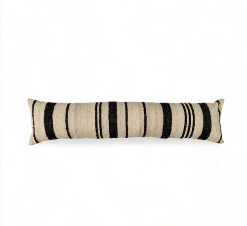Meso Goods Ester Wool Pillow Cover In Stripes