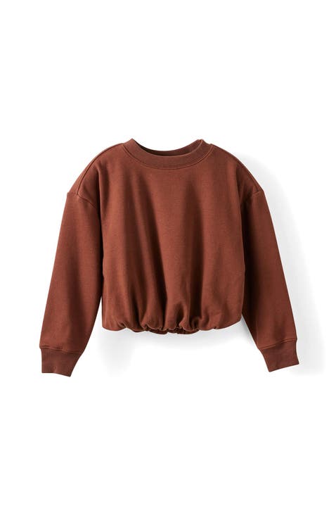 Kid's Sienna Bubble Hem Oversize Crew