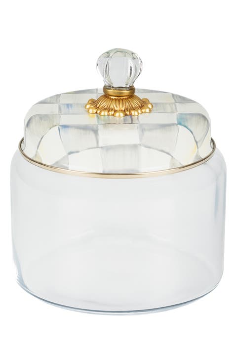 Sterling Check Medium Kitchen Canister