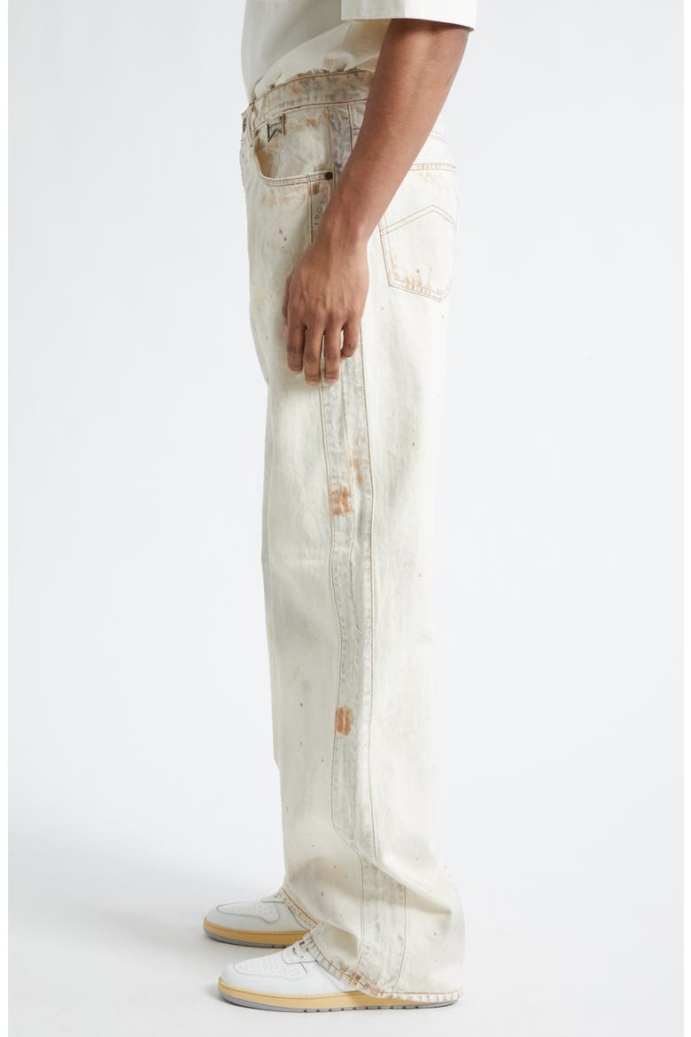 Traxedo Relaxed Fit Jeans, Alternate, color, WOODLAND WHITE