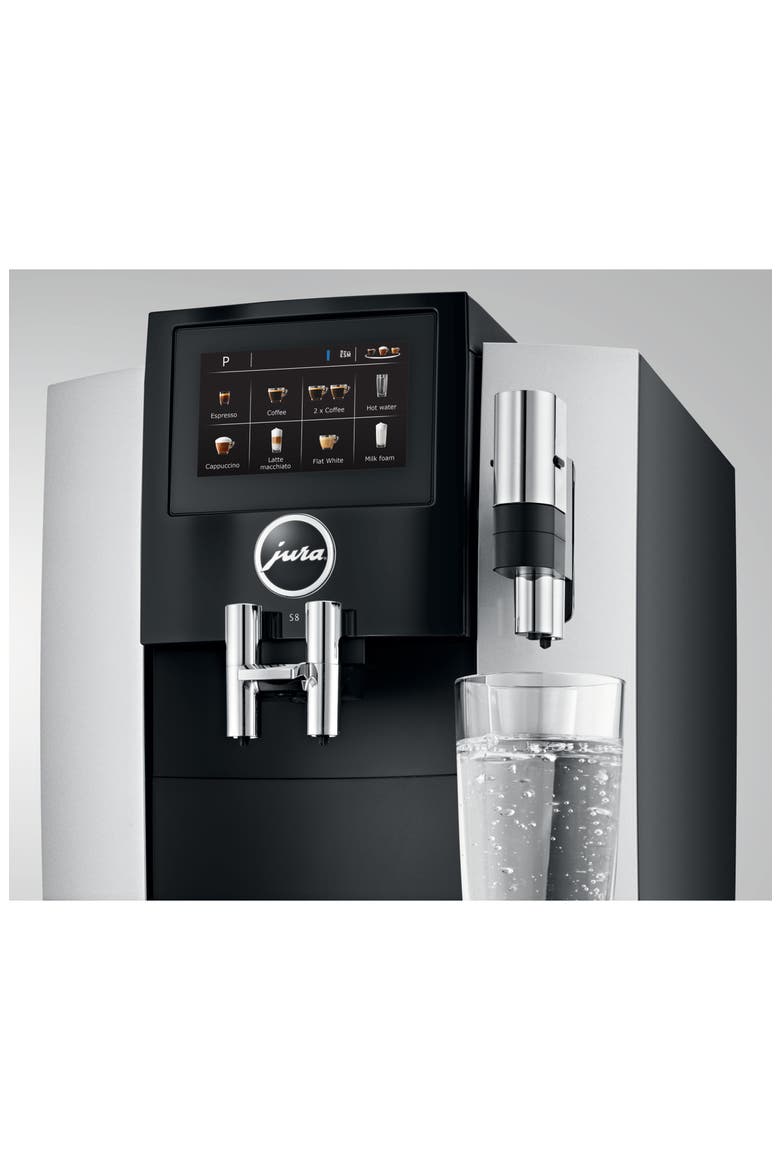 S8 Automatic Coffee Machine, Alternate, color, MOONLIGHT SILVER
