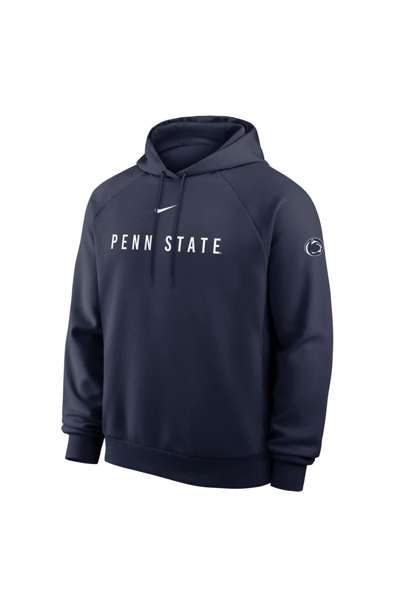 Nike Men's Nike Navy Penn State Nittany Lions Premium Raglan Dri-FIT Hoodie, Alternate, color, Navy
