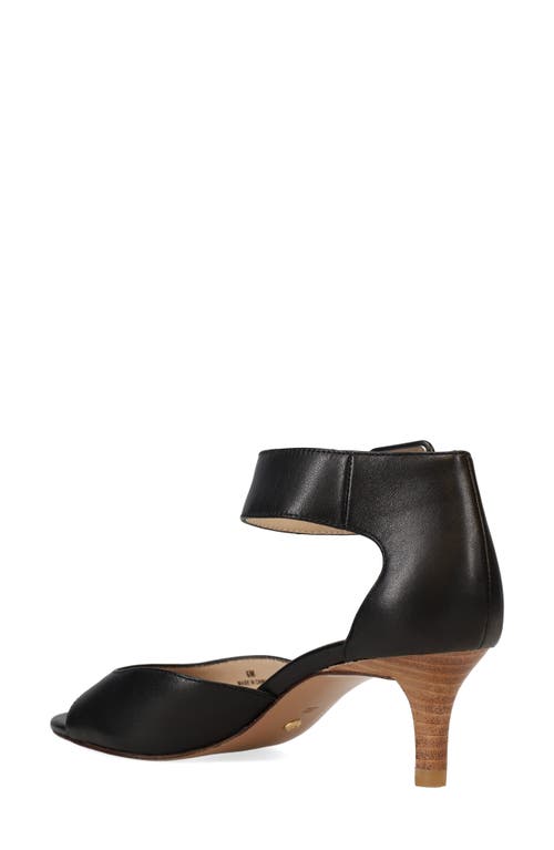 Pelle Moda Berlin Suede Sandal In Black
