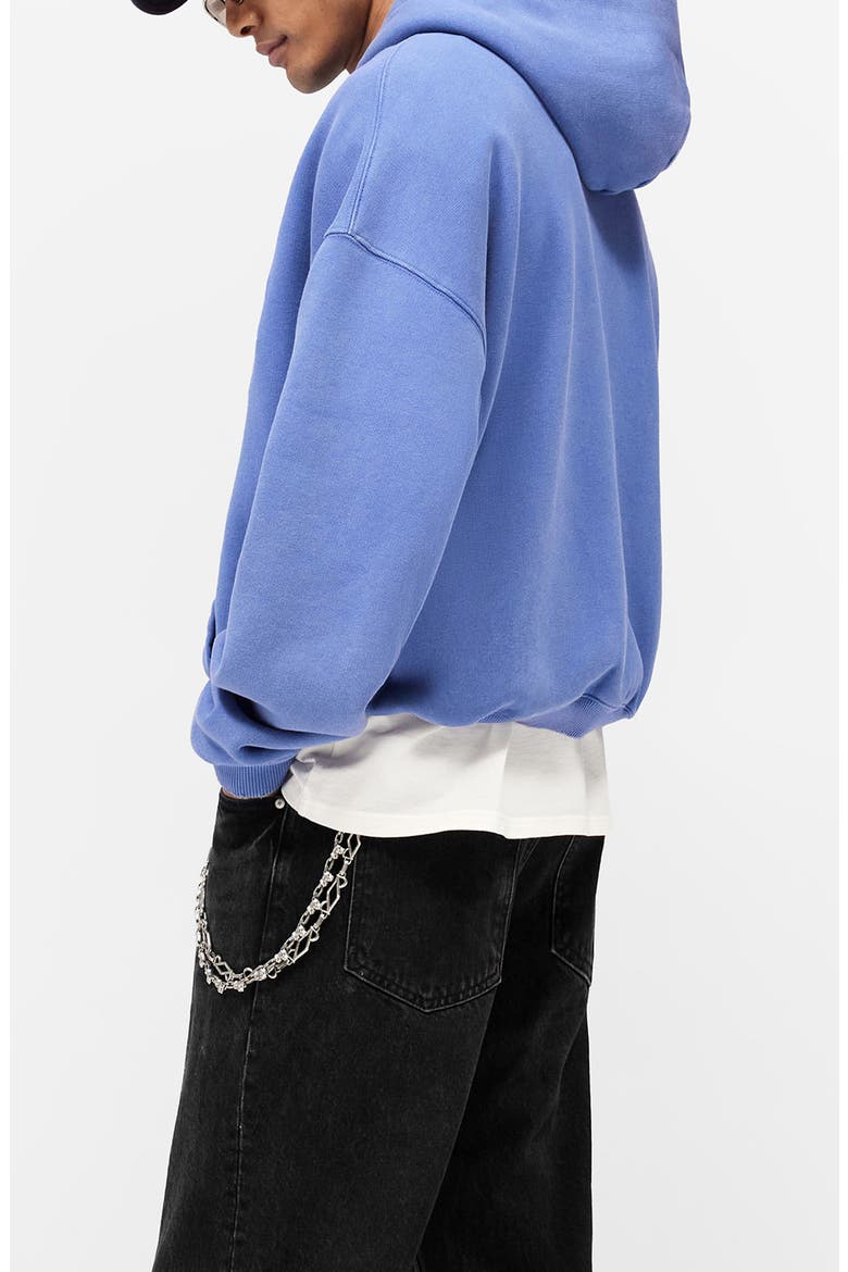 Pegasus Graphic Zip Hoodie, Alternate, color, INDIGO