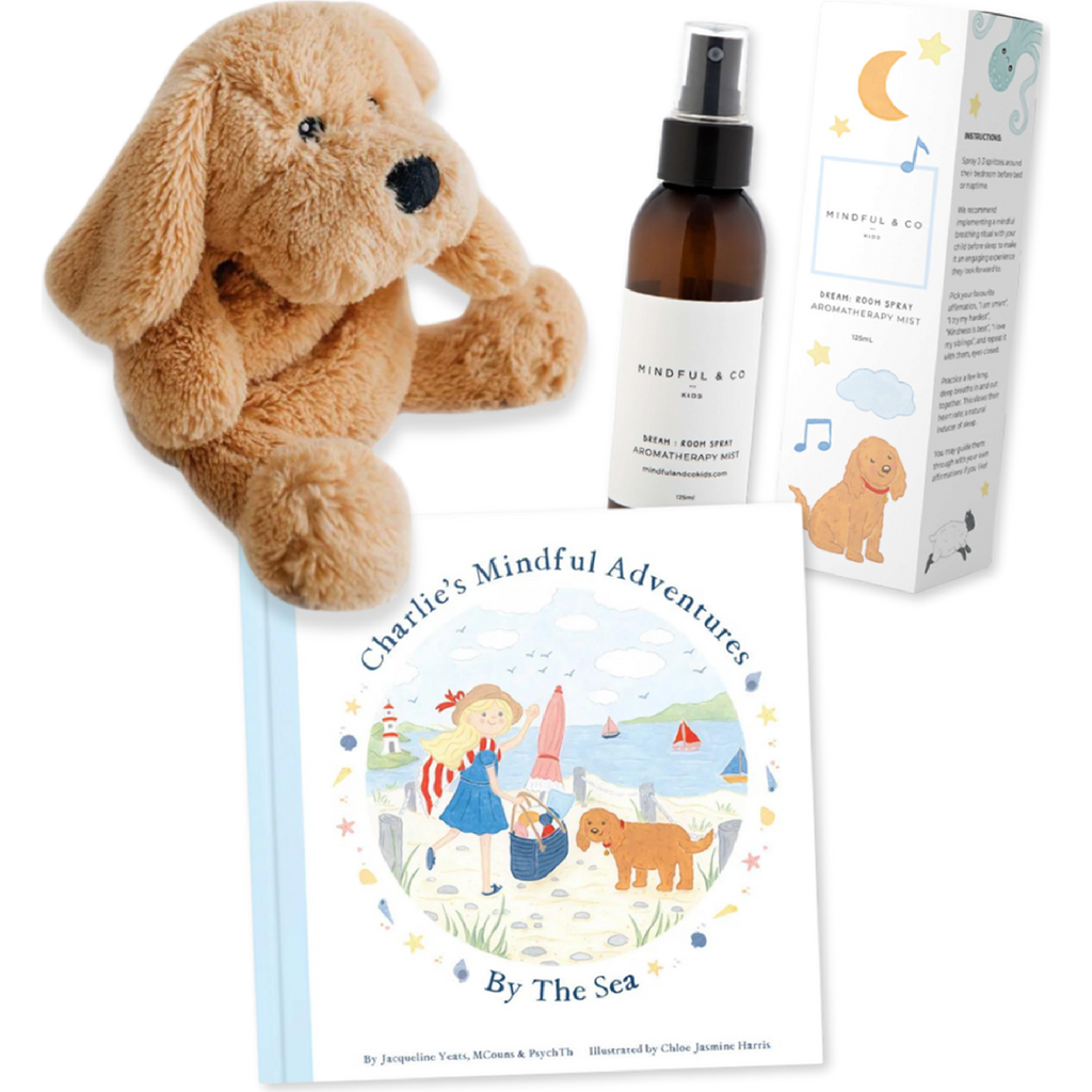 Mindful & Co Kids Buddies Bedtime Bundle in Eleanor The Elephant  product