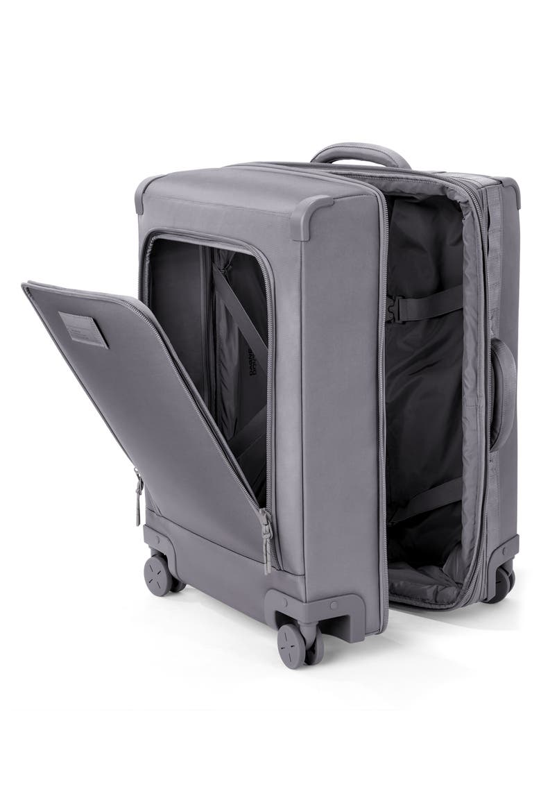 Sydney Checked Rolling Luggage, Alternate, color, ASH GREY