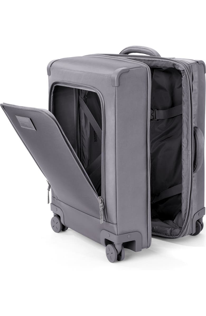 Dagne Dover Sydney Checked Rolling Luggage, Alternate, color, Ash Grey