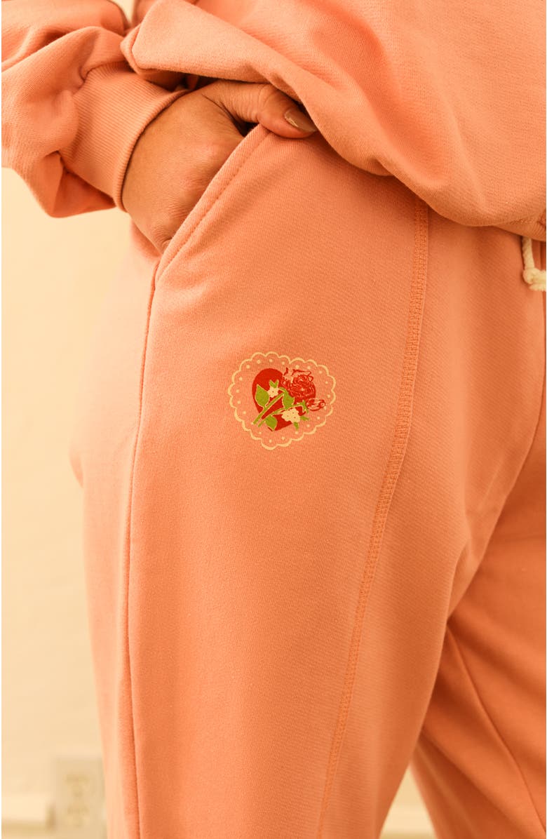 Dippin Daisys Take A Picture Drawstring Sweatpants, Alternate, color, Pink Sands