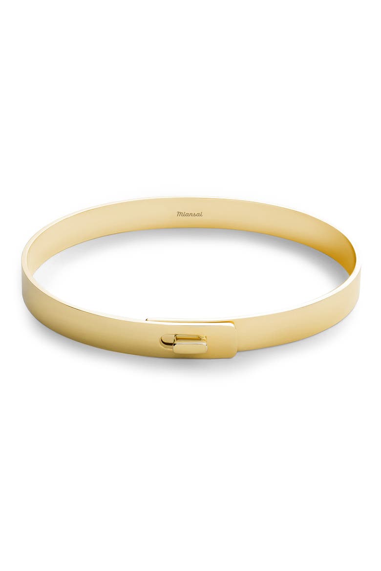 Gold Vermeil Cuff Bracelet, Main, color, POLISHED GOLD