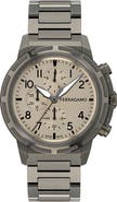 FERRAGAMO Sport Chronograph Bracelet Watch, 44mm