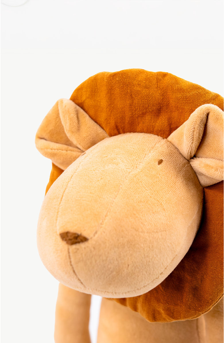 ADADA Louis, the lion stuffed animal yellow, Alternate, color, Yellow