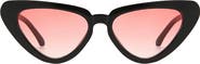 Fifth & Ninth Freya 53mm Gradient Polarized Cat Eye Sunglasses