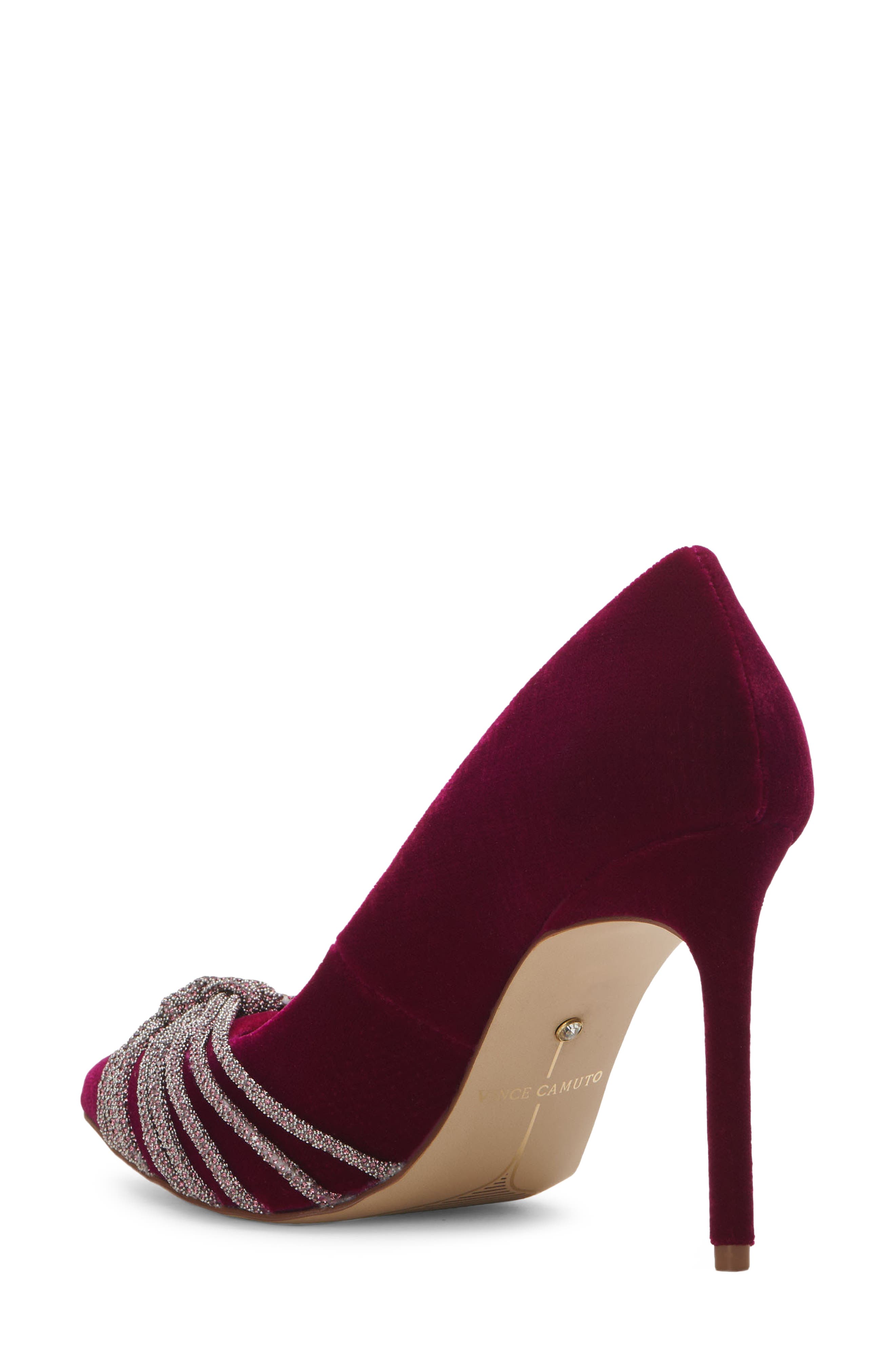 Faine Pointed Toe Pump, Alternate, color, MAGENTA