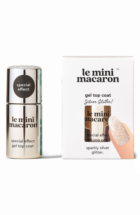 Silver Glitter Special Effect Gel Top Coat