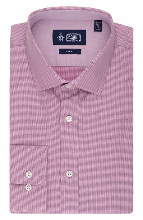 Original Penguin Aaron Slim Fit Dobby Dress Shirt