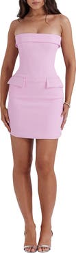 HOUSE OF CB Naia Strapless Minidress