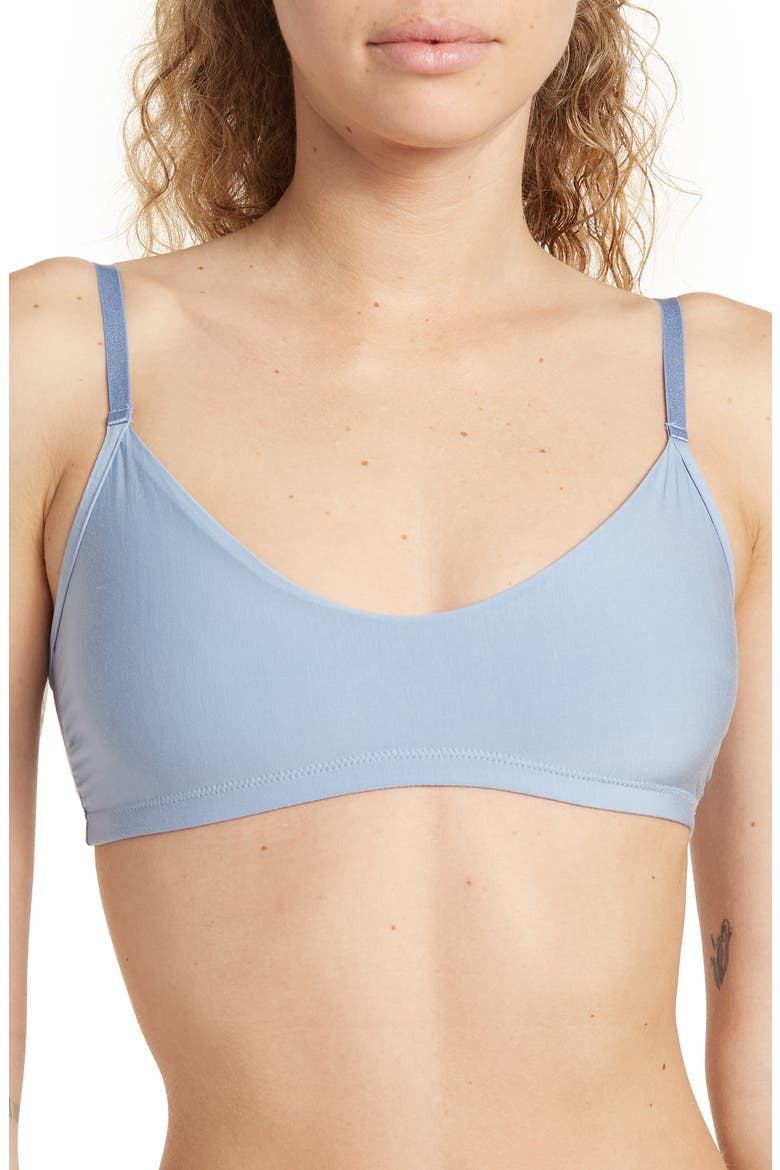Butter Bralette, Main, color, PEBBLE