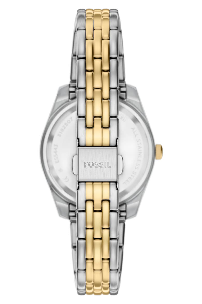 Scarlette Two-Tone Bracelet Watch, 32mm, Alternate, color, TWO TONE