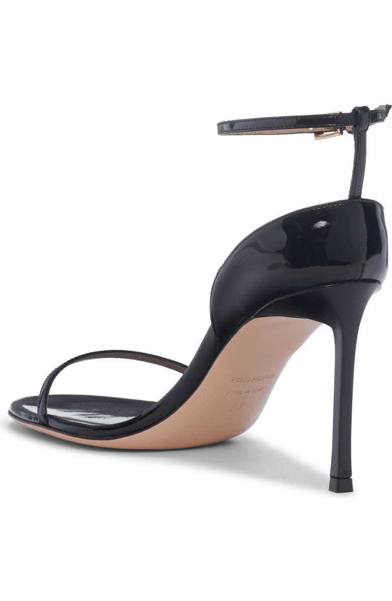 TOM FORD Vertigo Ankle Strap Sandal, Alternate, color, Naa Black