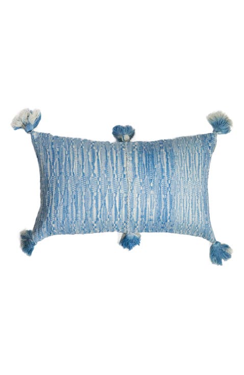 Antigua Naturally Dyed Solid Handwoven Cotton Throw Pillow