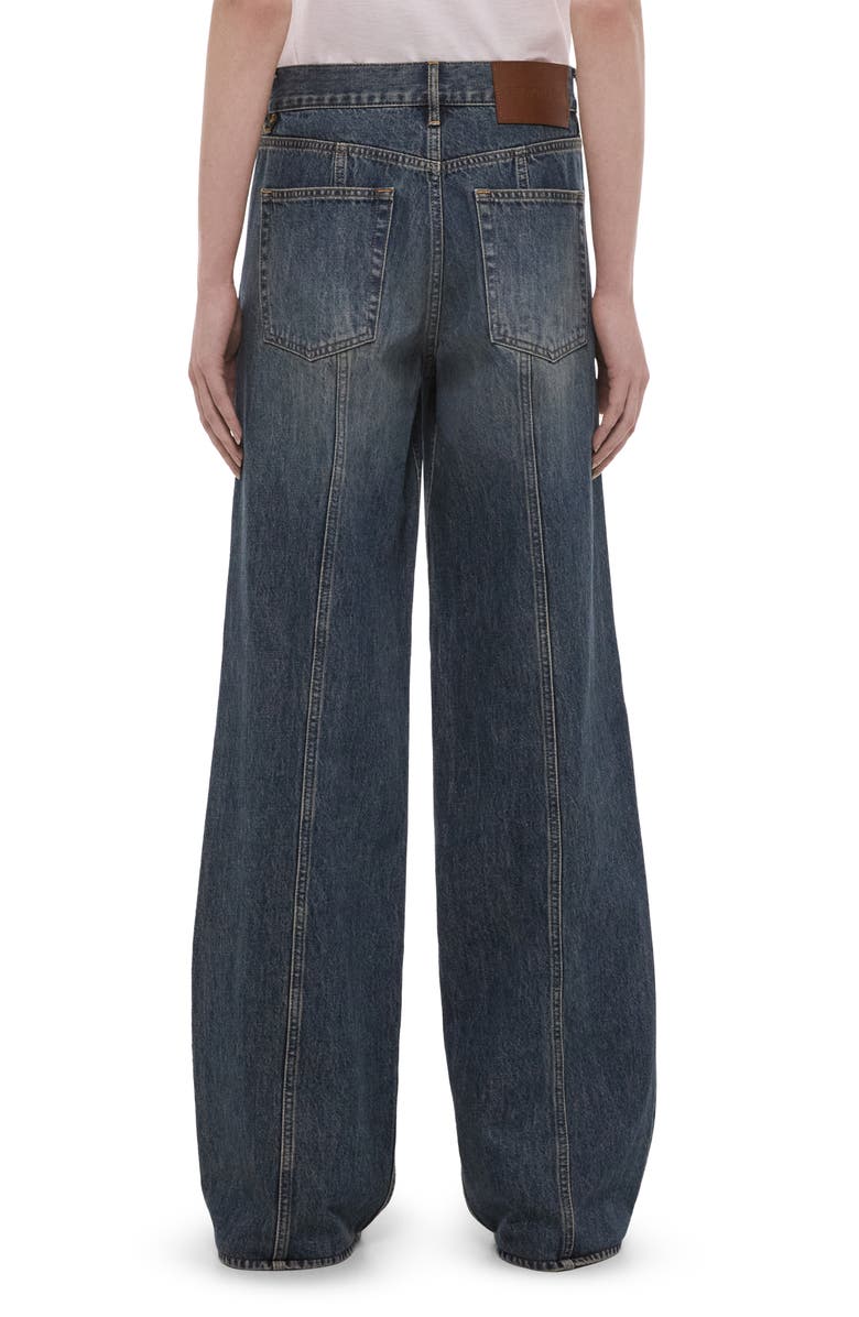 Helmut Lang Wardeobe Wide Leg Jeans, Alternate, color, 