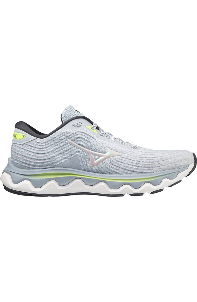 Mizuno Wave Horizon 6 Running Shoe, Alternate, color, Heather-White