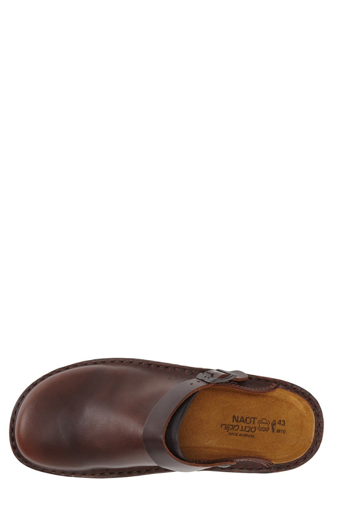 Naot 'Glacier' Clog, Alternate, color, 