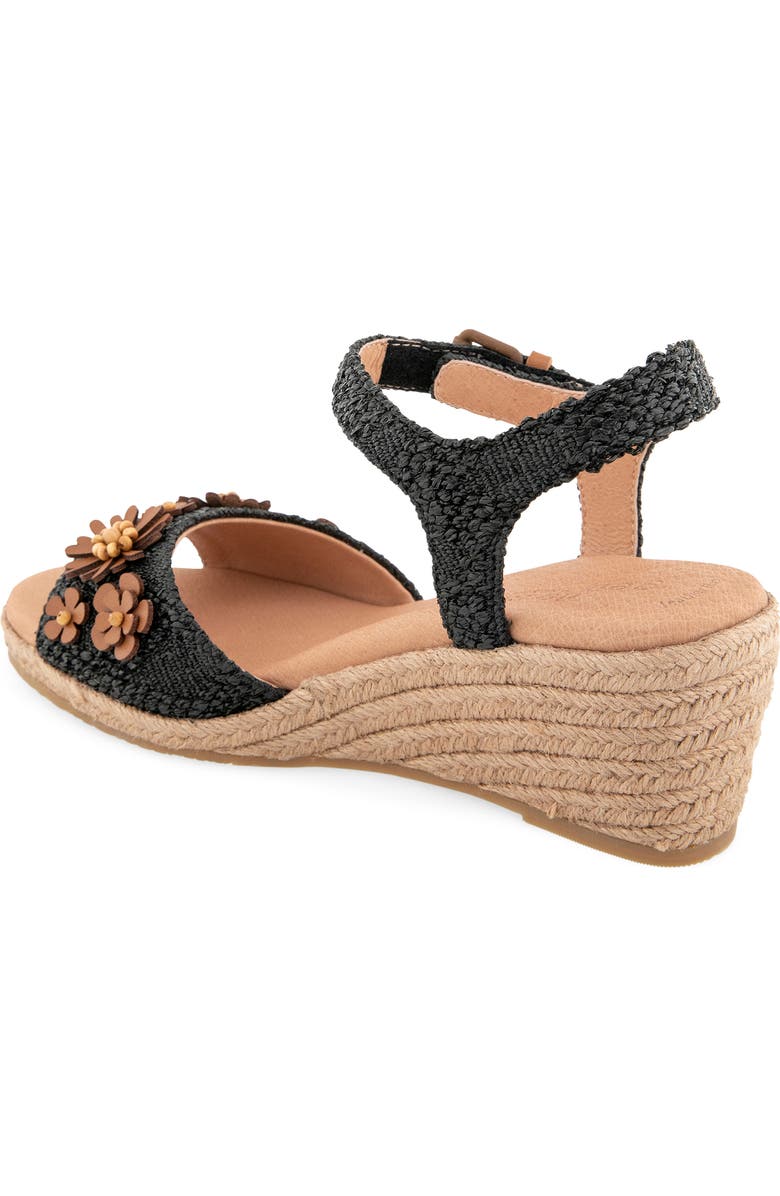 Gentle Souls Gibson Espadrille Ankle Strap Platform Wedge Sandal, Alternate, color,