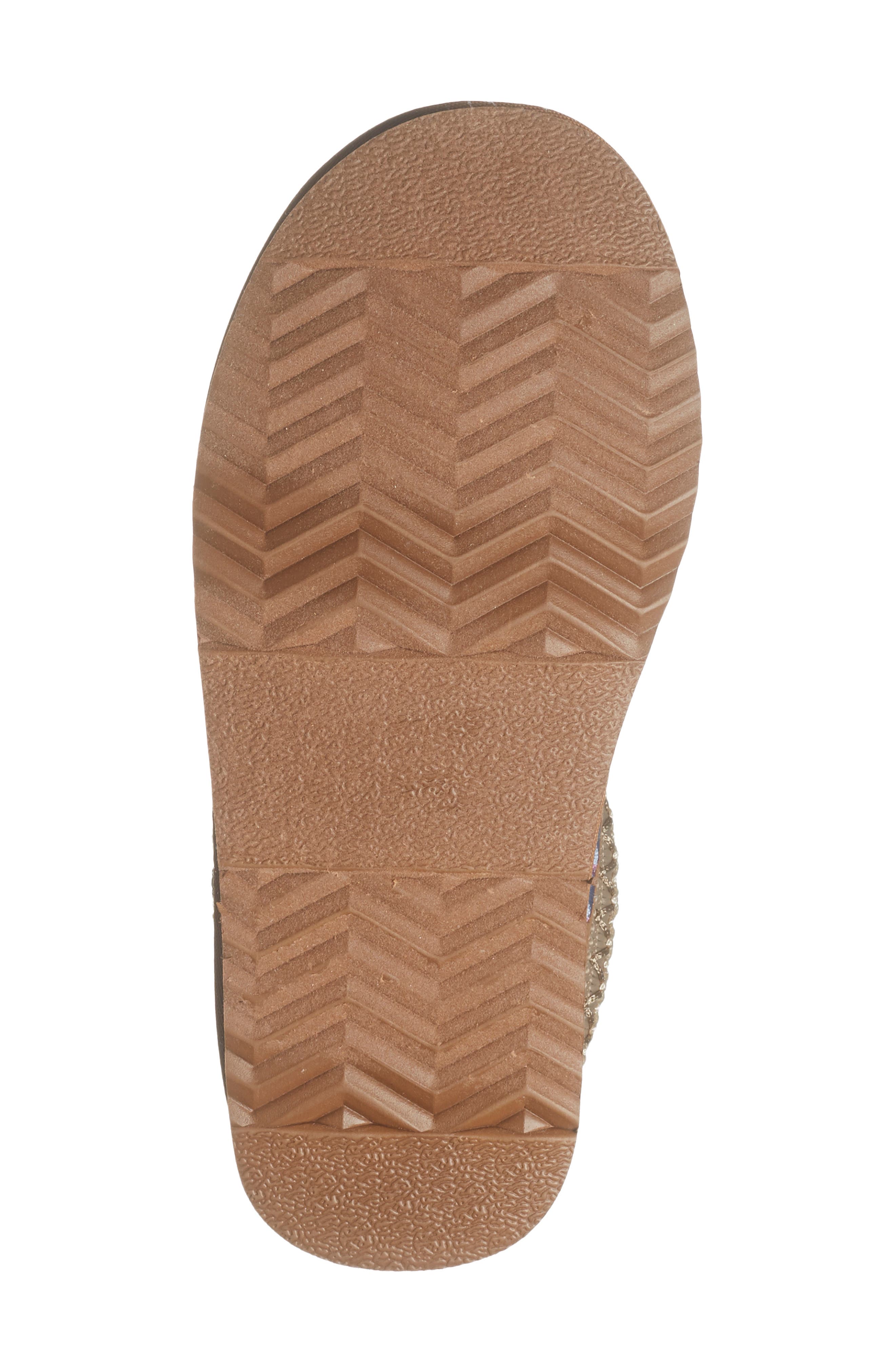 Steve Madden Kids' JSelenae Faux Fur Lined Slipper, Alternate, color, Cognac Multi