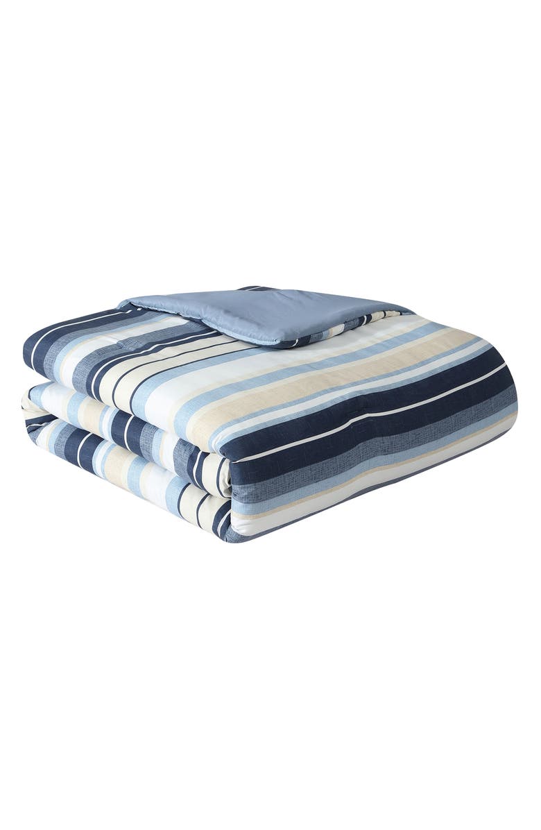 Perry Ellis Palo 5-Piece King Comforter Set, Alternate, color, Blue