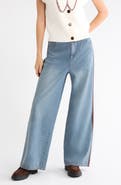 1901 Tie Waist Denim Track Pants