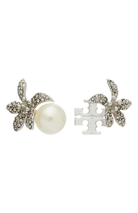Moondance Flower Stud Earrings