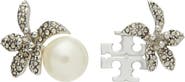 Tory Burch Moondance Flower Stud Earrings