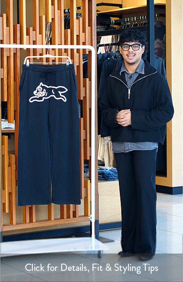 Central Beaded Logo Sweat Pants, sales video thumbnail