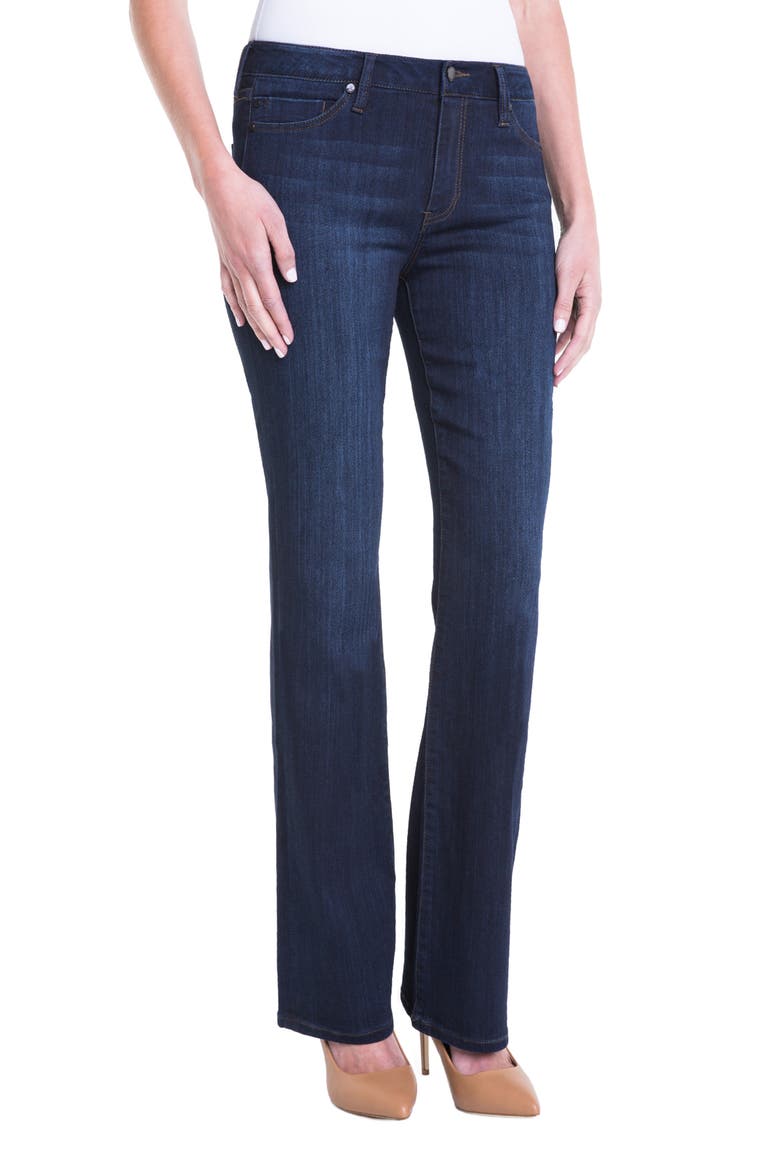 Lucy Mid Rise Bootcut Jeans, Alternate, color, DUNMORE DARK