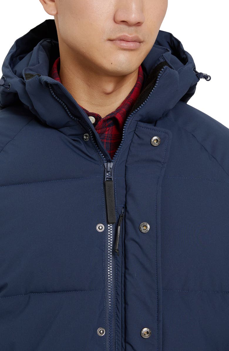 Frank And Oak Expedition Water Repellent Wool Blend Parka, Alternate, color, 