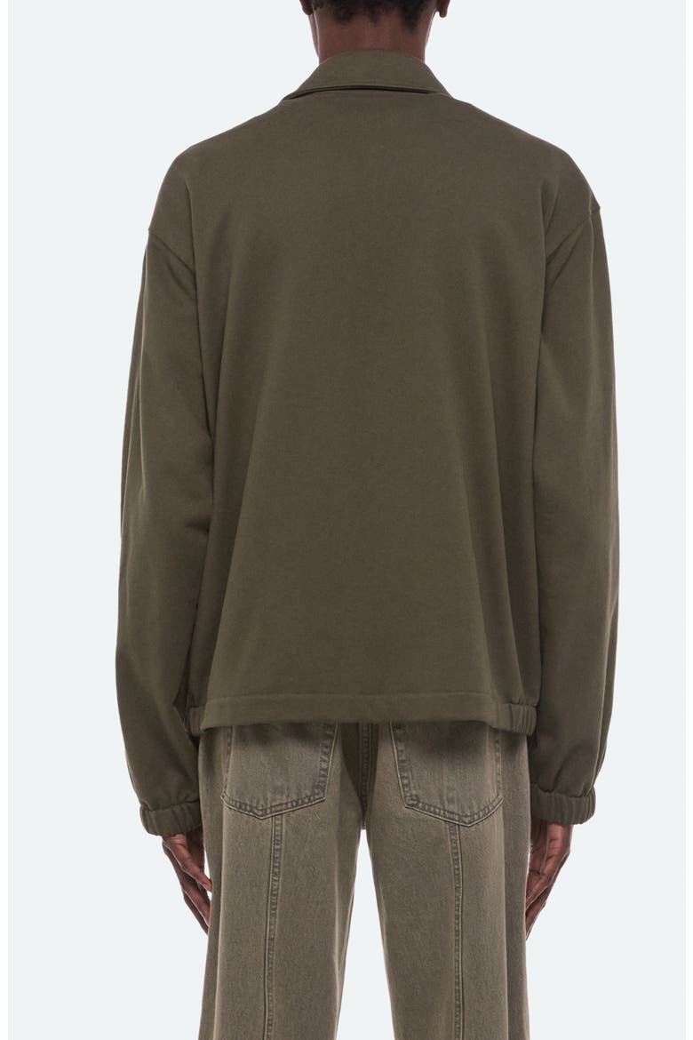 French Terry Full Zip Jacket, Alternate, color, FOREST NIGHT