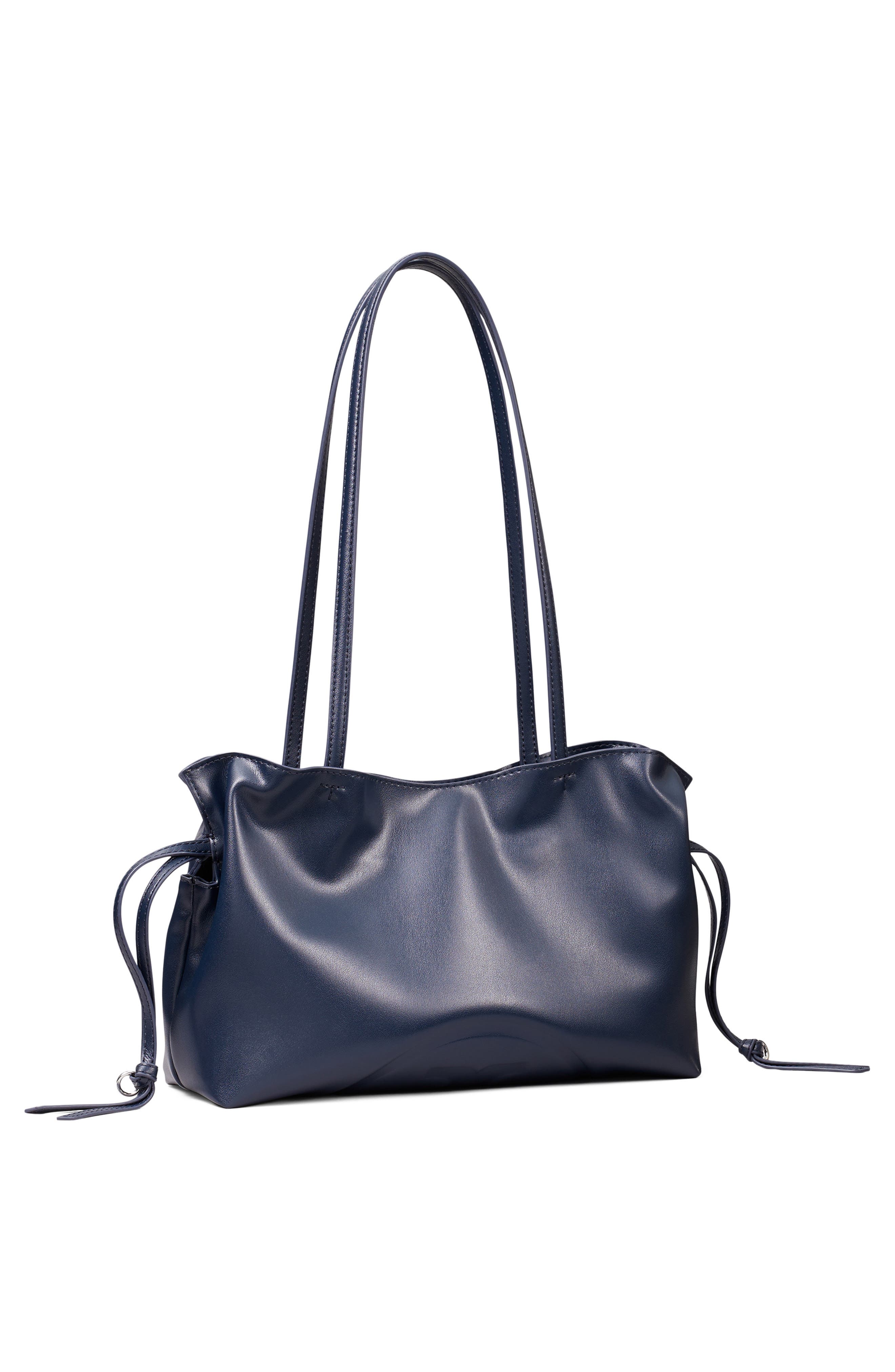 Small Ella Natuura™ Drawstring Tote, Alternate, color, NEW NAVY