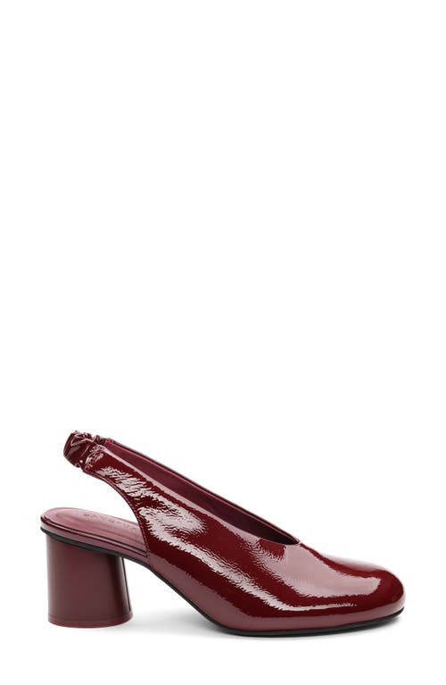 Sanctuary Opera Slingback Pump In Burgundy