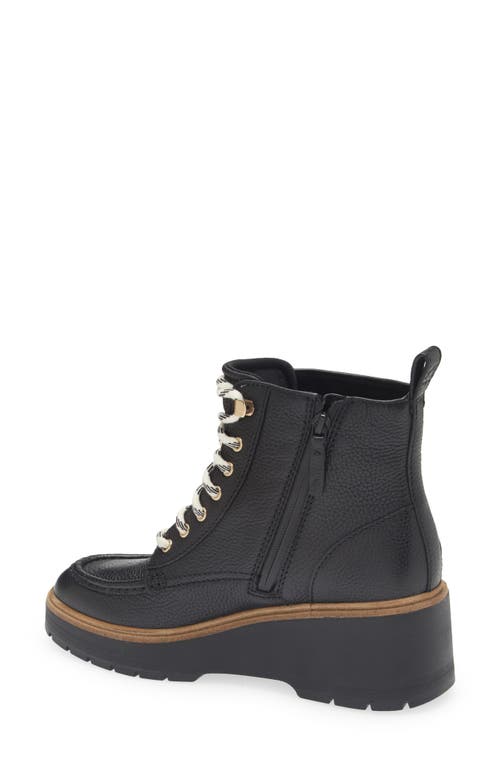 Cole Haan Zerogrand Cityquest Waterproof Wedge Bootie In Black