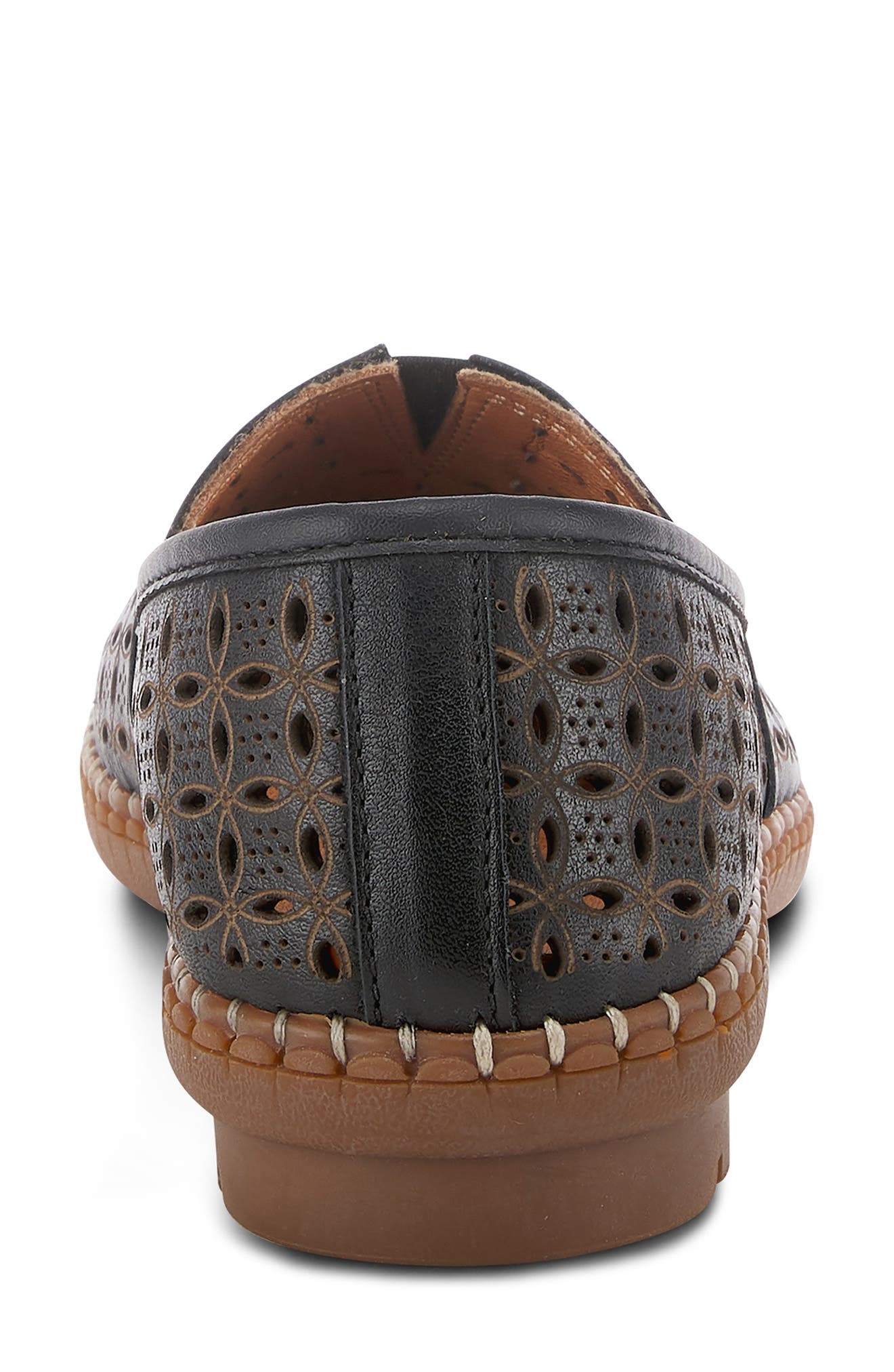 Spring Step Oralis Loafer, Alternate, color, Black Leather