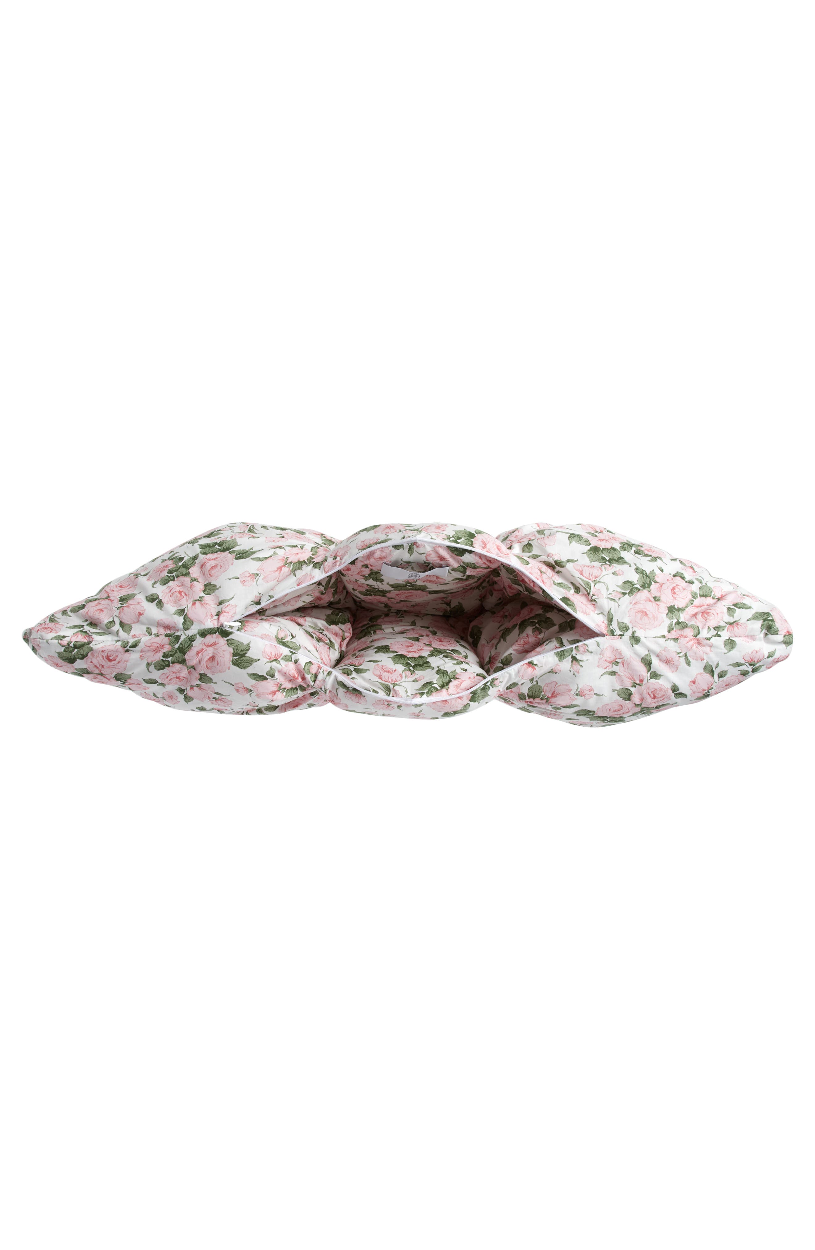 Dauphinette x Liberty London Carline Rose Puffy Bow Clutch, Alternate, color, 