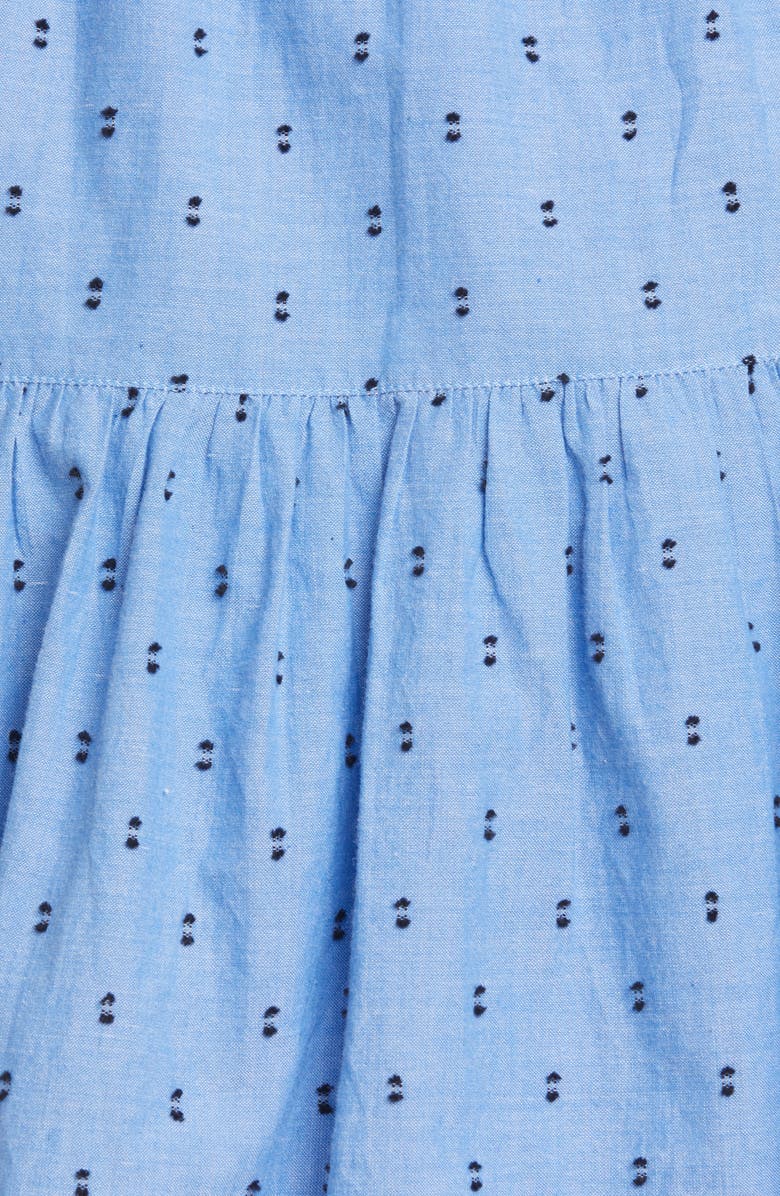 Joie Monesa Ruffle Long Sleeve Cotton Dress, Alternate, color, 