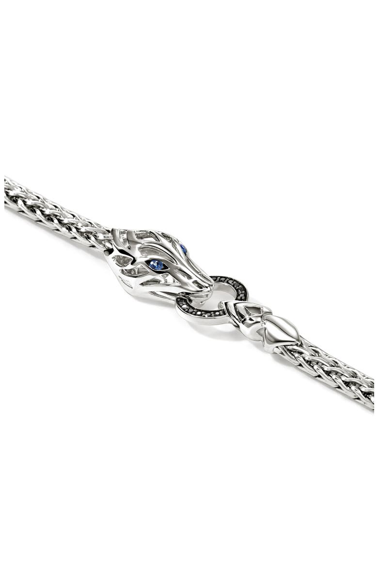 Naga Bracelet, Alternate, color, SILVER