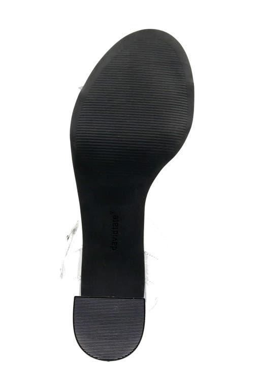 David Tate Ageless Ankle Strap Sandal In Silver Matte