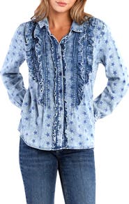 Billy T Ruffle Tuxedo Shirt