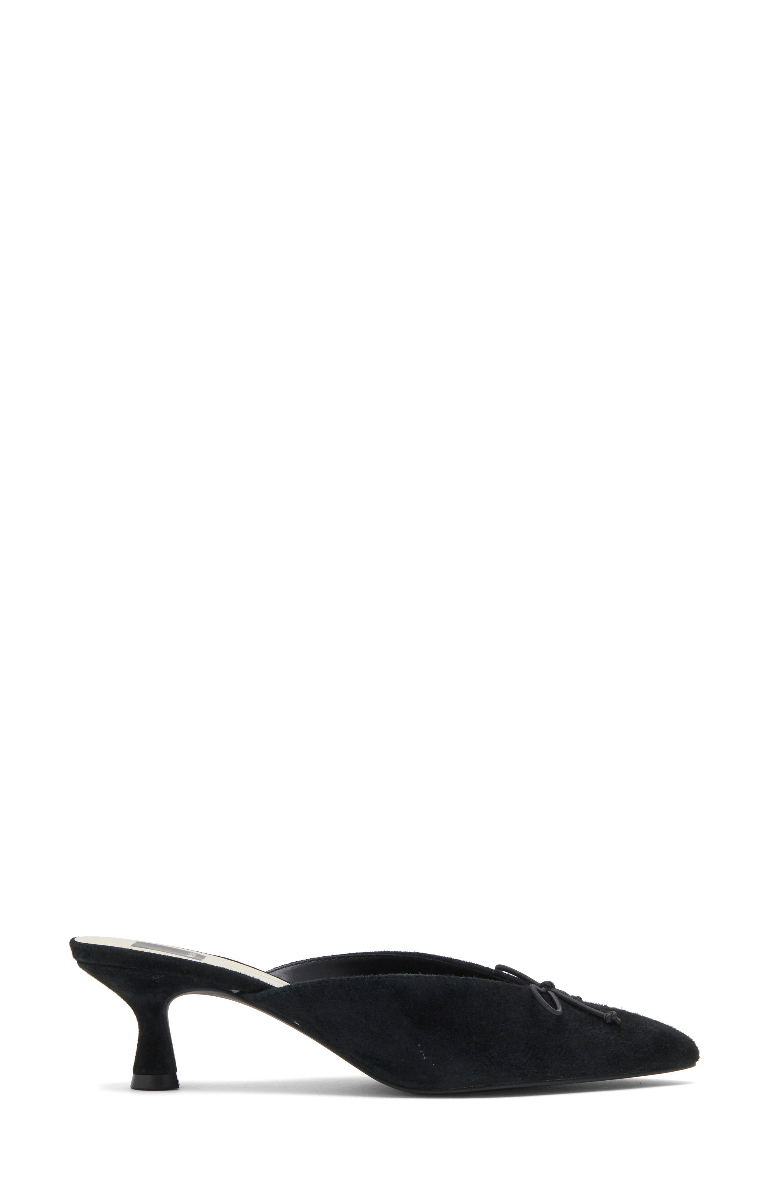 Cybil Loafer Mule, Alternate, color, ONYX SUEDE