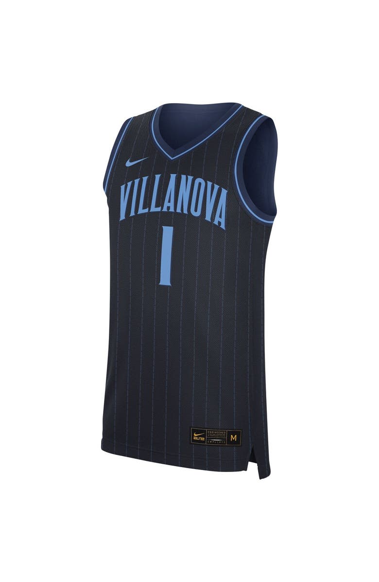 Nike Men's Nike #1 Navy Villanova Wildcats Replica Jersey, Alternate, color, Navy